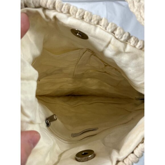 Ecote Boho Macrame Crossbody Bag - Picture 9 of 13